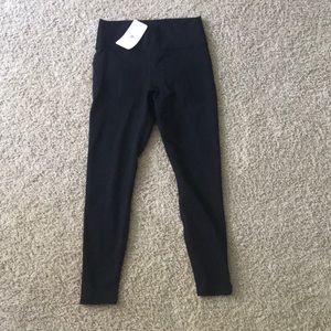 black fabletics leggings